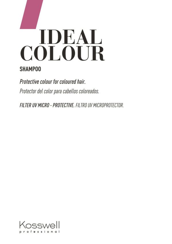 Champú ideal colour 1900ml - Kosswell  Champú ideal colour 1900ml – Kosswell