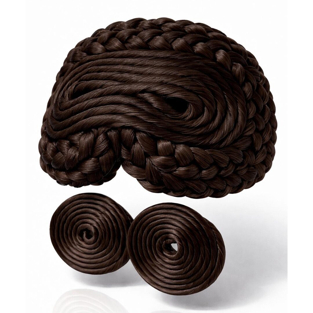 Juego completo Moño de fibra sintética  Juego completo Moño de fibra sintética