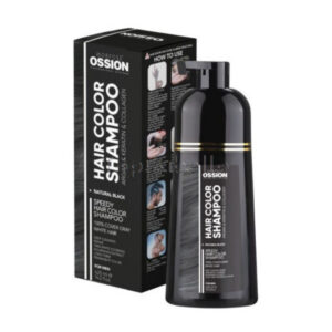 Champú Colorante Rápido NEGRO con Argán & Keratina Morfose Ossion