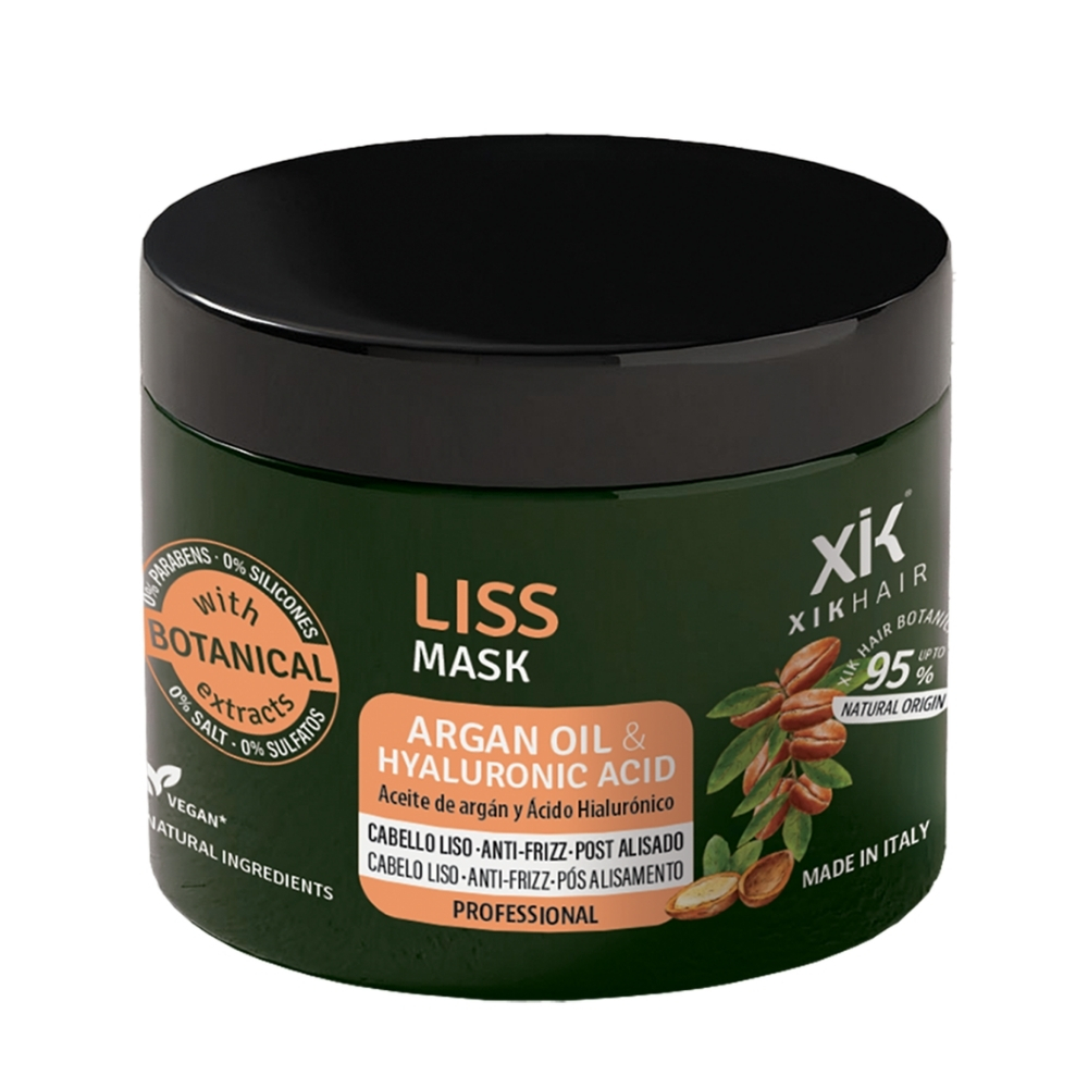 Mascarilla con Aceite de Argan y ácido Hialurínico Xik Hair Liss