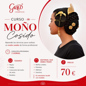 Curso moño cosido